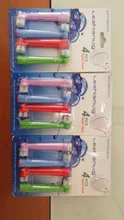 Cabezales de repuesto de cepillo de dientes para niños, EB-10A Oral B Pro-Health, cepillo para cuidado dental eléctrico, 3D Excel, 12 Uds.