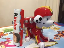 Coche de la Patrulla Canina para niños, modelo de figura de acción Marshall, Chase, Ryder