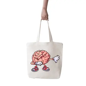

Angemiel Bag Big Air Brain Figure Shopping Beach Tote Bag