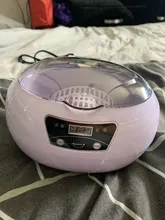 Skymen-limpiador ultrasónico Ultra sónico de 600ml, temporizador de bañera para piezas de joyería, gafas, manicura, cortadores de piedras, maquinilla de afeitar Dental, cepillo sónico de ultrasonido