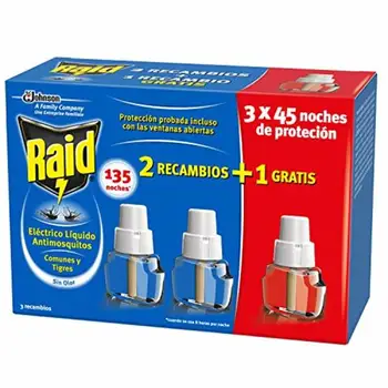 

Anti-mosquito Refill Raid (3 uds)