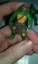 6 unids/bolsa encantador Mini tortugas acciones figura de dibujos animados Tartaruga Ninjas de juguete para niños muñeca de Anime figura regalos de cumpleaños