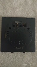 Wall-Lamp Light-Switch Glass-Panel Crystal Ac110-220v-Switch Szaoju 1-Gang White Standard