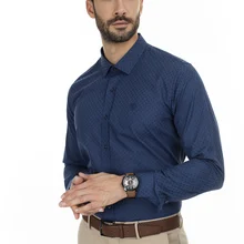 Сабри изготовленные на заказ с длинным рукавом, облегающая Мужская рубашка с длинным рукавом рубашка 5431629