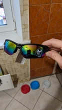 Gafas de ciclismo para exteriores, lentes para bicicleta de montaña deportiva, a prueba de explosiones UV 400