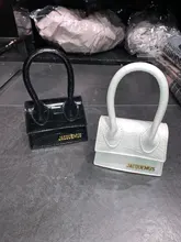 Jacquemus-Mini bolsos cruzados para mujer, bolso de marca famosa, de diseñador de lujo, con patrón de cocodrilo, 2021
