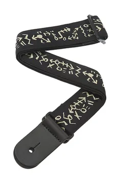 

50pm01 Pat Metheny guitar strap, travels, Planet Waves