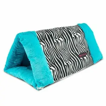 

Tunnel bed "zebra" blue and black
