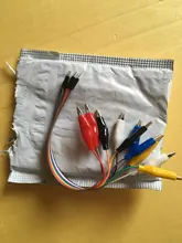 Wire-Line-Cable Jumper Alligator-Clips Lead Connection Crocodile Clip-Test DIY Male Double-End
