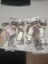 Beaudiva destacar P4/27 mechones con cierre de la onda del cuerpo de mechones con cierre extensiones de cabello recto mechones con cierre T parte