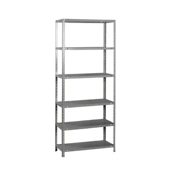 

BOOKSHELF METAL WITH SCREWS COMFORT PLUS 6/300 GRAY