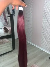 Hair-Bundles Lace-Closure Human-Hair 99J Burgundy Euphoria Straight Brazilian 13x4 