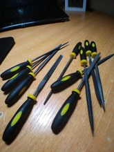 Juego de Limas de aguja para joyería, 10 Uds., tallado de madera, piedra de cristal de Metal, 3 tamaños