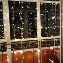 Curtain-Lights Led Icicle Christmas-Street-Garland Home-Decortion Garden Outdoor Party