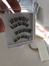 LEKOFO-pestañas postizas magnéticas 8D, conjunto de 5 pestañas de visón gruesas de imitación, magnéticas, naturales, pinzas, 2 pares