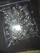 Lote de pendientes de goma para hacer joyas, 100 unidades