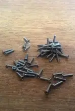 Screw-Bolt Countersunk-Head M1.4 Small Cross-Phillips Flat Black Mini M1.2 Micro 304-Stainless-Steel