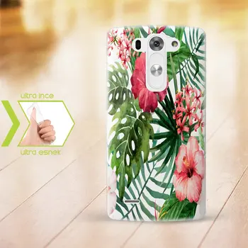 

Personalized LG G3 Slim Clear Silicone Phone Cover (Flower Temalı-4)
