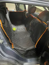 Hammock Cushion Seat Pet-Carrier Car-Rear Breathable Waterproof Mesh with Zipper And