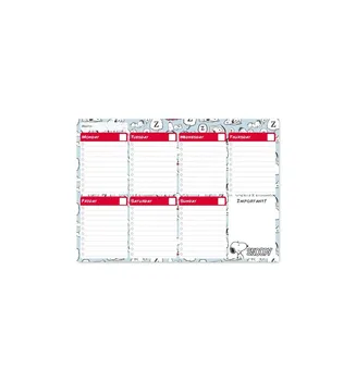 

Blog weekly planner A4 SNOOPY REBEL WITH PAWS