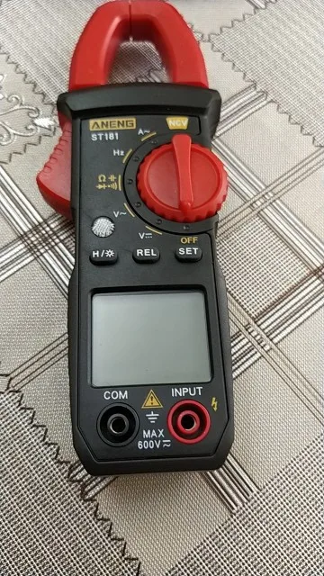Отзыв о товаре ANENG ST181 токовые клещи DCAC тик ток клещи мультиметр мультиметр с клещами  4000 отсчетов тестер клещи токовые цифровой мультиметр Амперметр Тест напряжения er  усилитель Гц Емкость NCV Ом Тест токоизмеритель клещи от пользователя A***h