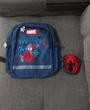 Disney-mochila bonita para guardería, monedero, Spiderman 95, bolso escolar para niños, novedad de 2020