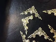 Brackets Notebook-Cover Decorative-Protector Furniture Photo-Frame Angle-Corner Metal