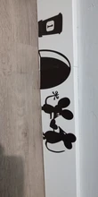 Wall-Stickers Mouse-Hole Bedroom Living-Room Cartoon Creative 3D 1PC Mice Funny