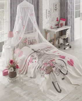 

Single Pique Set Made of 100% Cotton in Dynamic Fresh Color PARIS LOVE