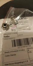 3 Pcs Stainless Steel PG7 3.0-6.5mm Waterproof Connector Cable Gland