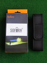 LED Flashlight Power-Indicator Powerful Sofirn SP33V3.0 Usb Rechargeable Cree Xhp50.2