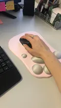 Mice-Mat Rest-Support Mouse-Pad Computer Wrist Silicone Cute PC No Nonslip Cat-Paw