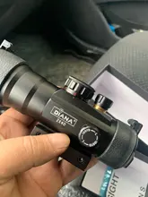 DIANA-Mira telescópica para rifle de caza, visor óptico táctico con punto verde y rojo ajustado a carril con alcance 2x40, 3x42, 3x44, 1x40 para 11/20mm