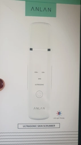 Отзыв о товаре ANLAN Ультразвуковой скрабер скруббер, ионная лопатка для чистки лица, пилинг, лифтинг для лица, удаление угрей, терапия красным светом для удаления черных точек blackhead remover узи чистка ультразвуковая чистка лица от пользователя E***o