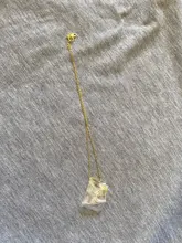 Colgante de plata de ley 925 con diamantes cuadrados pequeños para mujer, collar de oro de 14k, cadena de clavícula Simple brillante para mujer