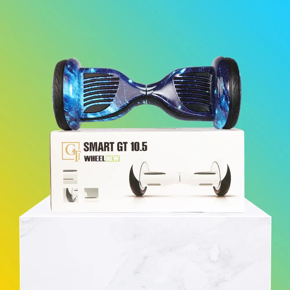 Гироскутер Ховерборд GT SMART Balance 10,5 дюймов с влагозащитой, самобаланс, электрический скейтборд,гироскоп, скутер - Цвет: GT-10.5-A04