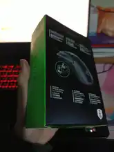 Razer Viper-Miniratón para videojuegos 61g, diseño ultraligero, CHROMA RGB, luz de 8500 DPI, Sensor Optail