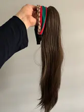 ¡Largo SHANGKE sintético recto peluca con diadema! Peluca de cabello ondulado de fibra resistente al calor para mujer Peluca de fiesta/de uso diario para niña