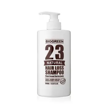 

Big Green natural shampoo anti-hair loss 23 natural hair loss shampoo