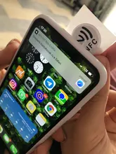 6 unids/lote NFC pegatinas etiquetas NFC213 Rfid etiqueta de la tarjeta de etiqueta de adhesivo etiquetas clave llaveros llavero muestra patrulla
