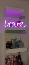 Sign-Lamp Battery-Box Nightlight Led-Neon-Lights Christmas Wedding Double-Powered Love-Shape