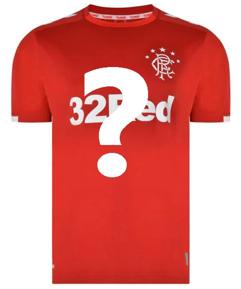 Мужские футболки для рейнджеров Глазго Camiseta de futbol home Out 19 20 Высокое качество Maillot de foot Futbol Camisa футболки для бега - Цвет: red2
