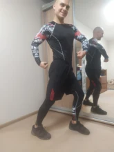 Tracksuit Compression-Sportswear-Suits Rashguard Tights Training-Clothes Sports-Set Gym