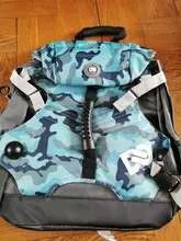 Mochila para patines profesionales, zapatos de patinaje en línea, botas, bolsa de transporte, Mochila deportiva duradera con múltiples bolsillos, Unisex