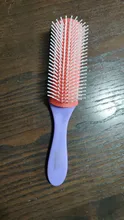 Cepillo de paja de trigo para peluquería, cepillo de cabello para salón de belleza, peine de pelo rizado recto, cepillo de pelo de enredos