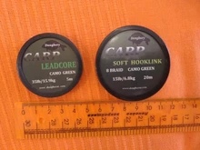 Hair-Rig Hook Link Braid-Line Fishing-Accessories Carp Soft 8-Strand Terminal 20m 25LB/35LB