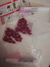 20 piezas gato suave del clavo de silicona tapas/gato de cubierta/garras de gato/Pet/uñas Protector con pegamento adhesivo y aplicador tamaño XS S M L