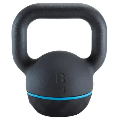 Black ГИРЯ KETTLEBELL – 8 КГ DOMYOS. Decathlon - Color: Black