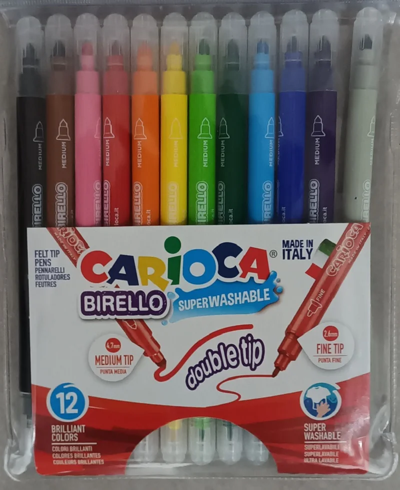 ROTULADOR CARIOCA JOY C/24 COLORES SURTIDOS