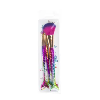 

Lukky set of 3 brushes for applying make-up "mermaid"